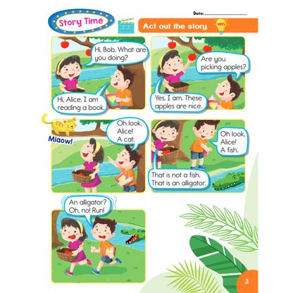 I-Leap K1 Letters Act Book