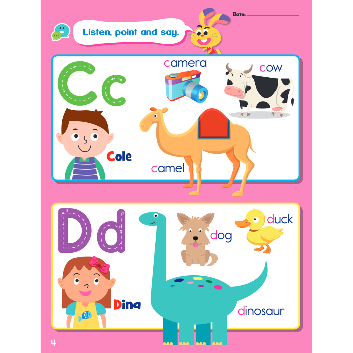 I-Leap K1 Letters Act Book