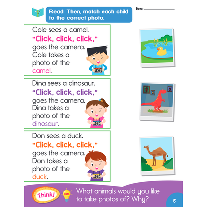 I-Leap K1 Letters Act Book