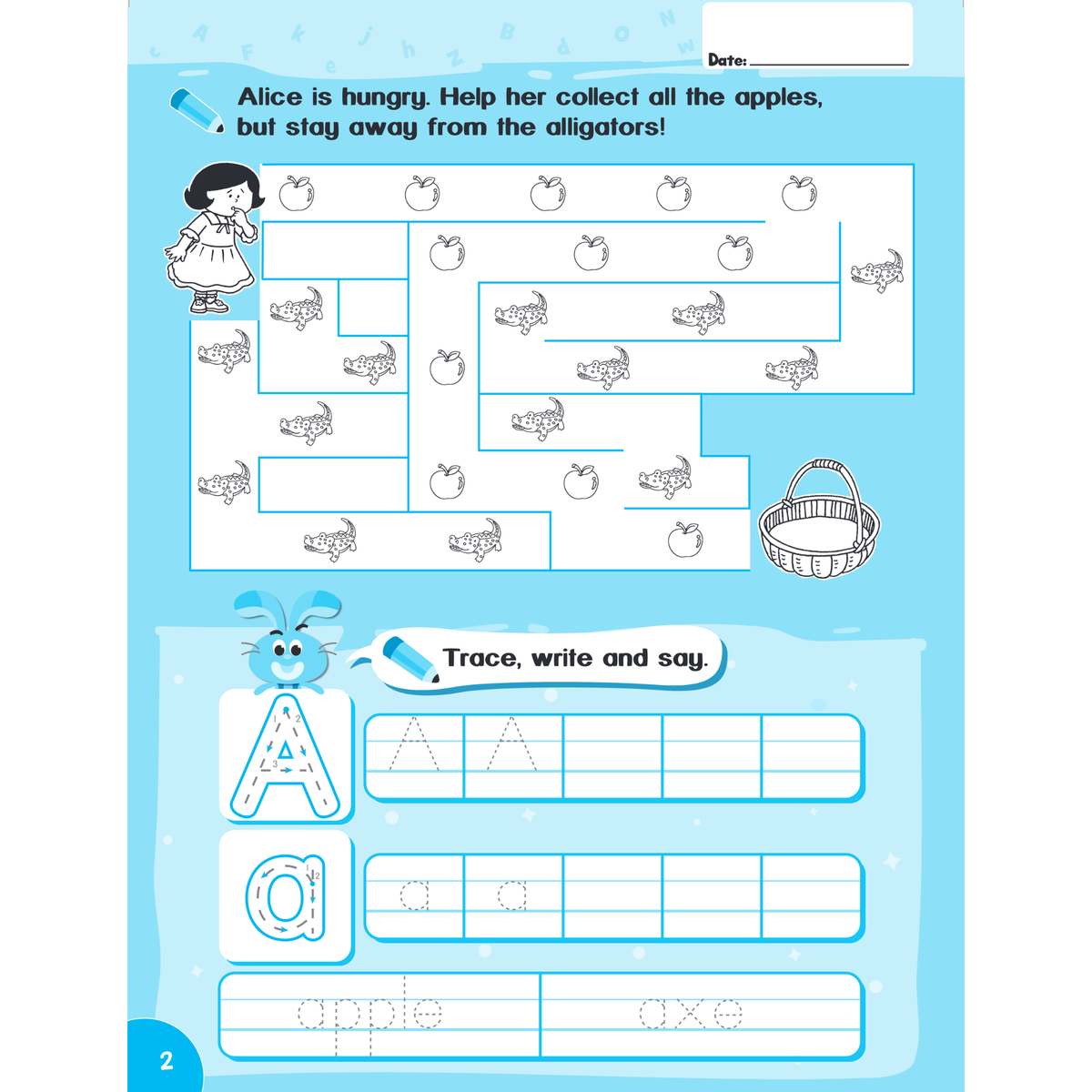 I-Leap K1 Letters Act Book