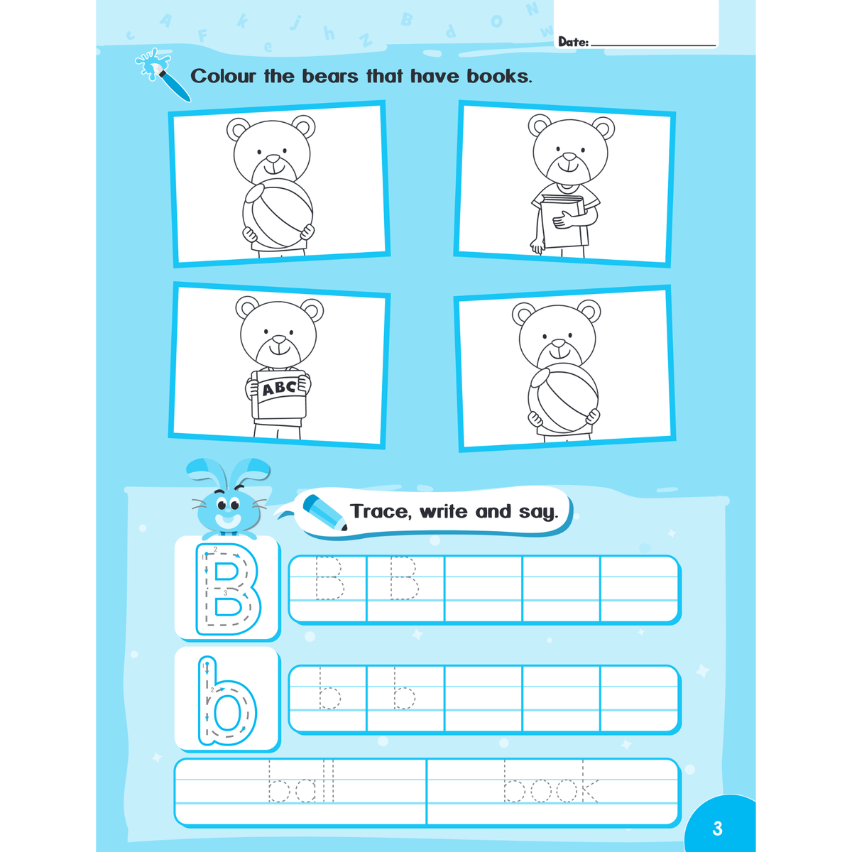 I-Leap K1 Letters Act Book