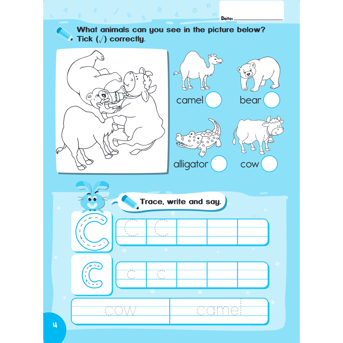 I-Leap K1 Letters Act Book