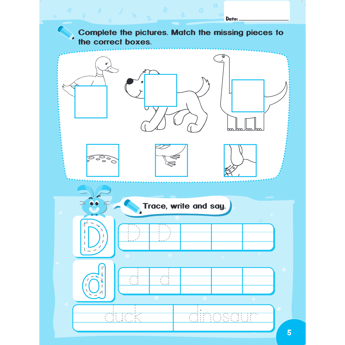 I-Leap K1 Letters Act Book