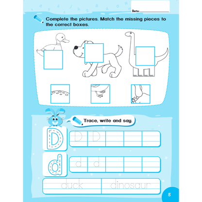I-Leap K1 Letters Act Book