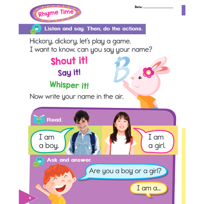 I-Leap K1 English Coursebook A