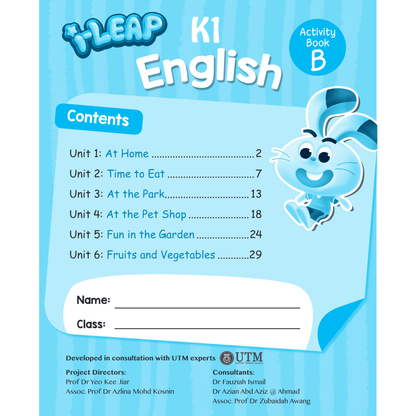 I-Leap K1 English Coursebook A