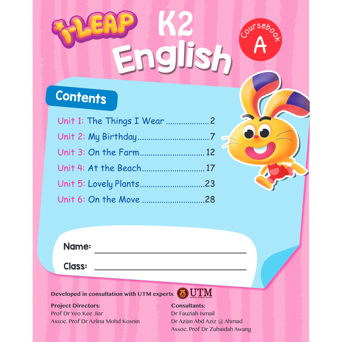 I-Leap K2 English Coursebook A