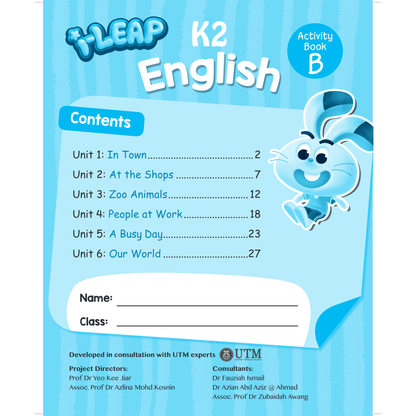 I-Leap K2 English Coursebook A