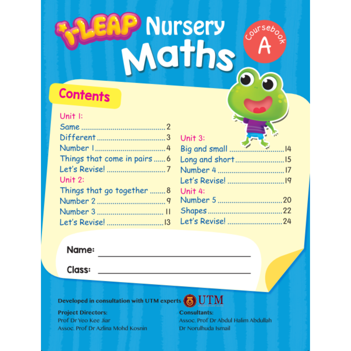 I-Leap-Nursery Maths Coursebook B