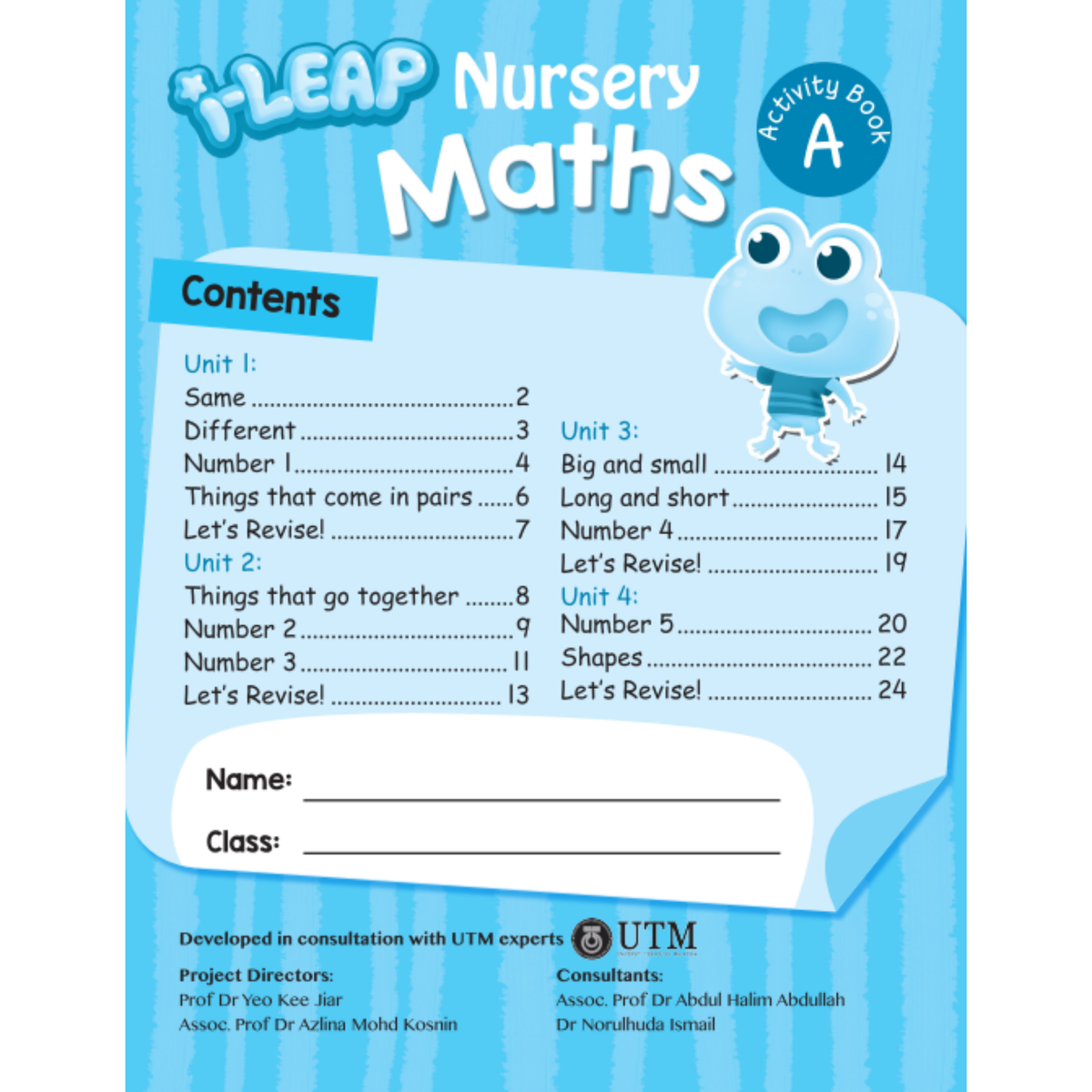 I-Leap-Nursery Maths Coursebook B