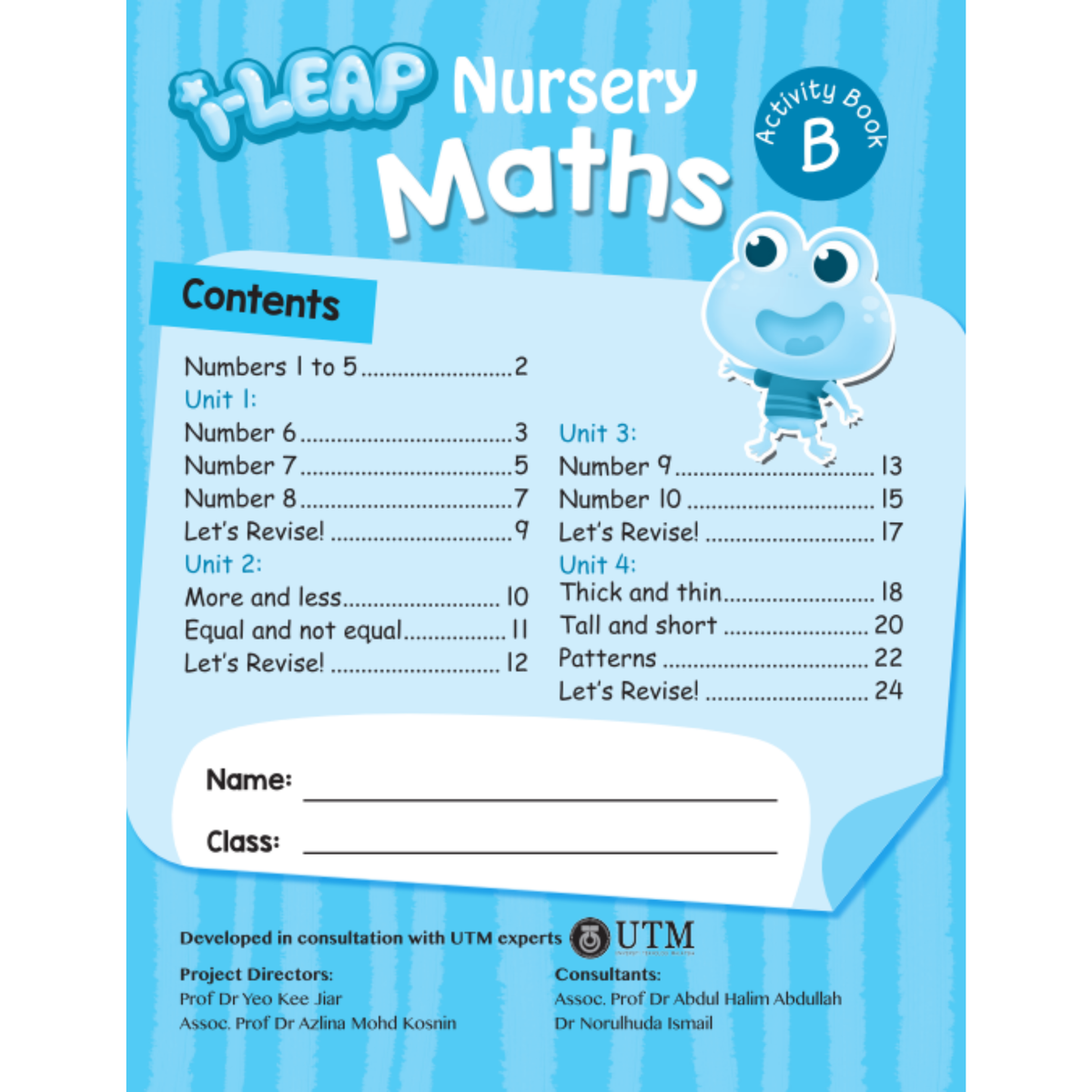 I-Leap-Nursery Maths Coursebook B