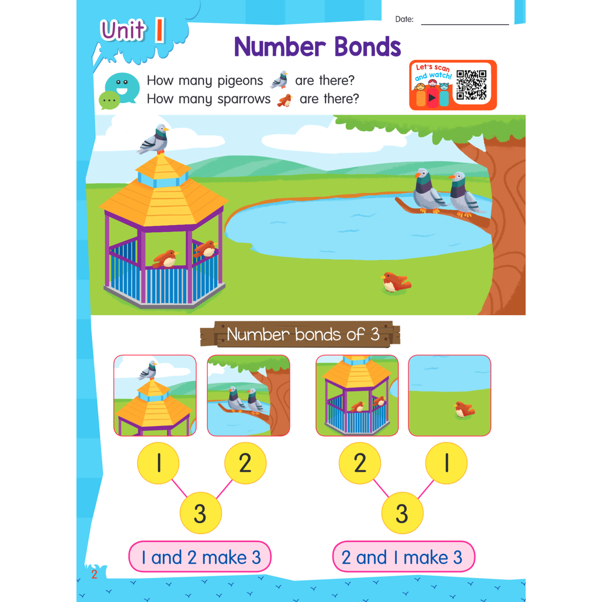 I Leap K1 Maths Act Book A