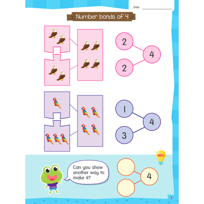 I Leap K1 Maths Act Book A