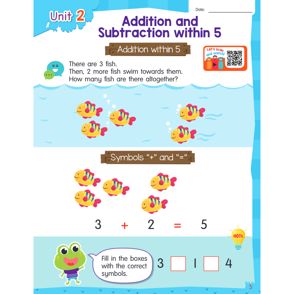 I Leap K1 Maths Act Book A