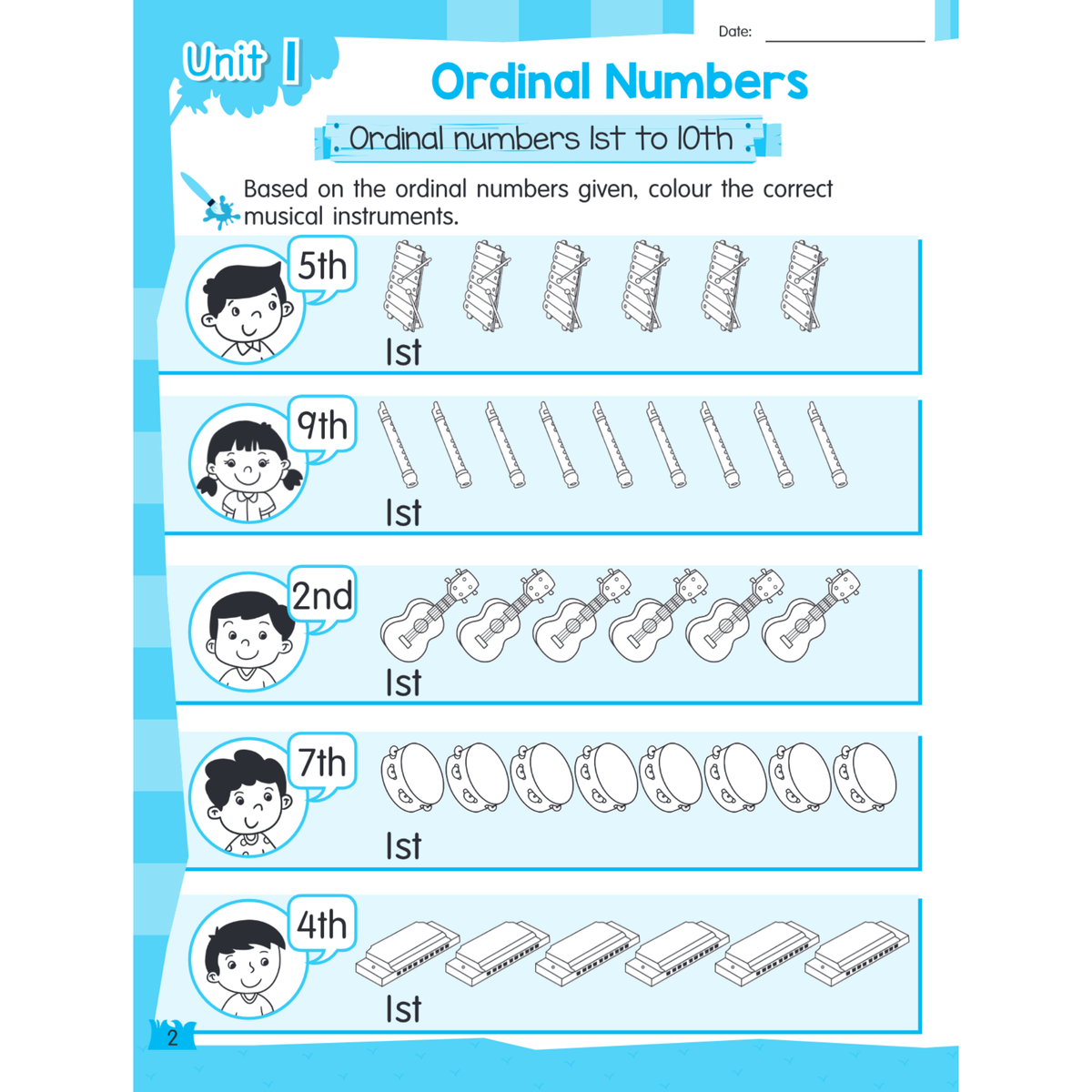 I-Leap K2 Maths Course Book A