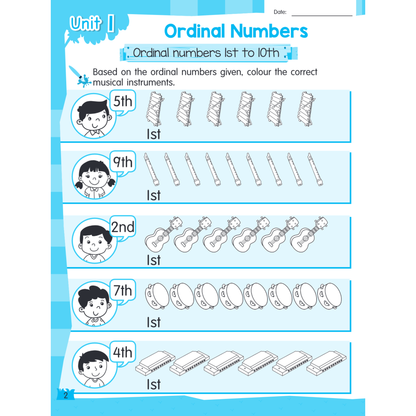 I-Leap K2 Maths Course Book A