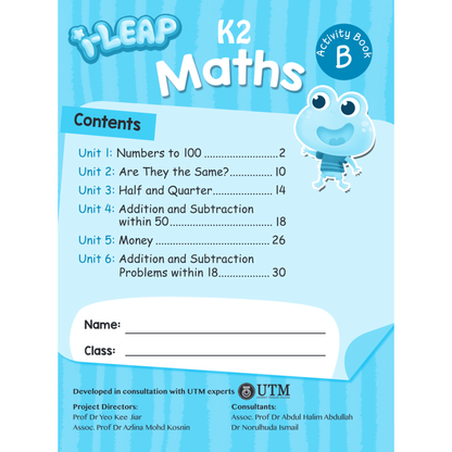 I-Leap K2 Maths Course Book A
