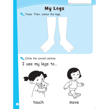 I-Leap Nursery Science Coursebook