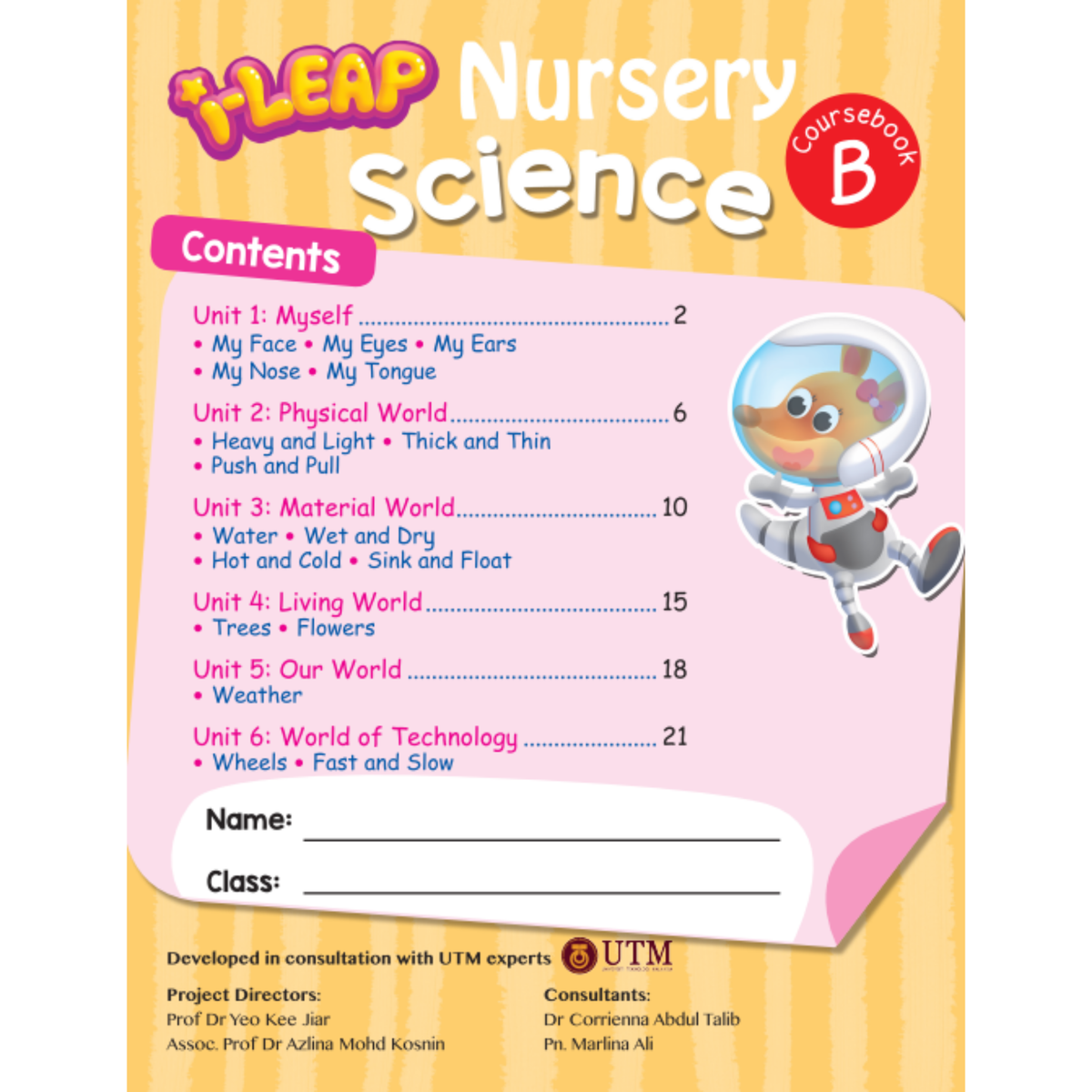 I-Leap Nursery Science Coursebook