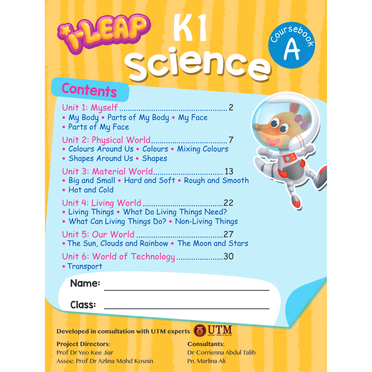 I Leap K1 Science Act Book B