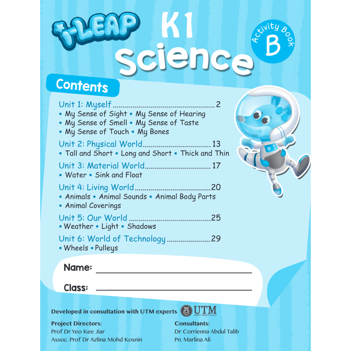 I Leap K1 Science Act Book B