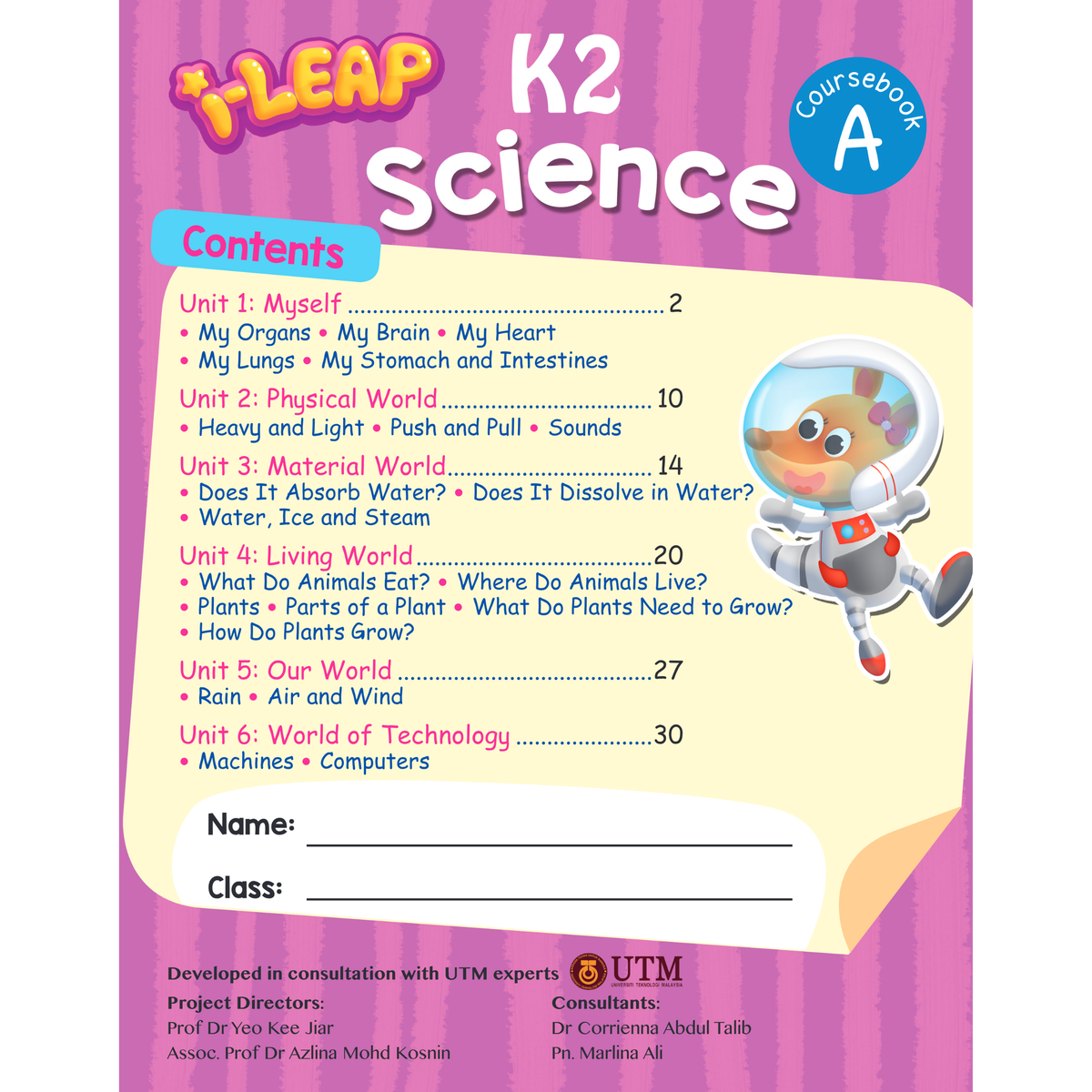 I Leap K2 Science Act A