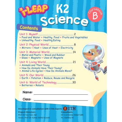 I Leap K2 Science Act A