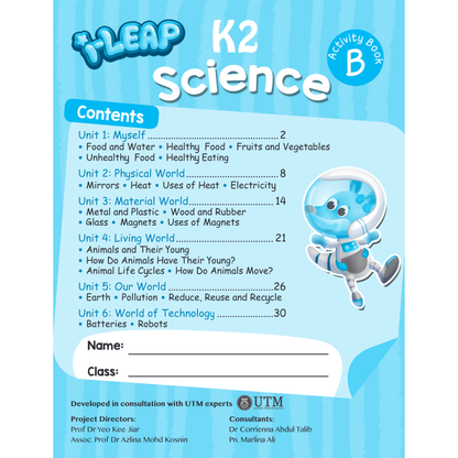 I Leap K2 Science Act A
