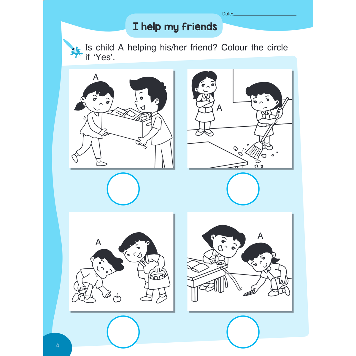 I-Leap Nursery Character Education Book B