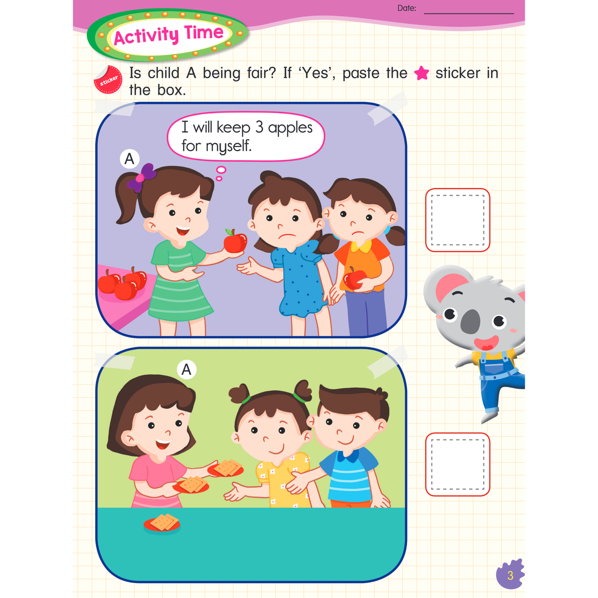 I-Leap Nursery Character Education Book B