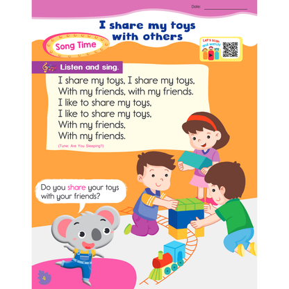 I-Leap Nursery Character Education Book B