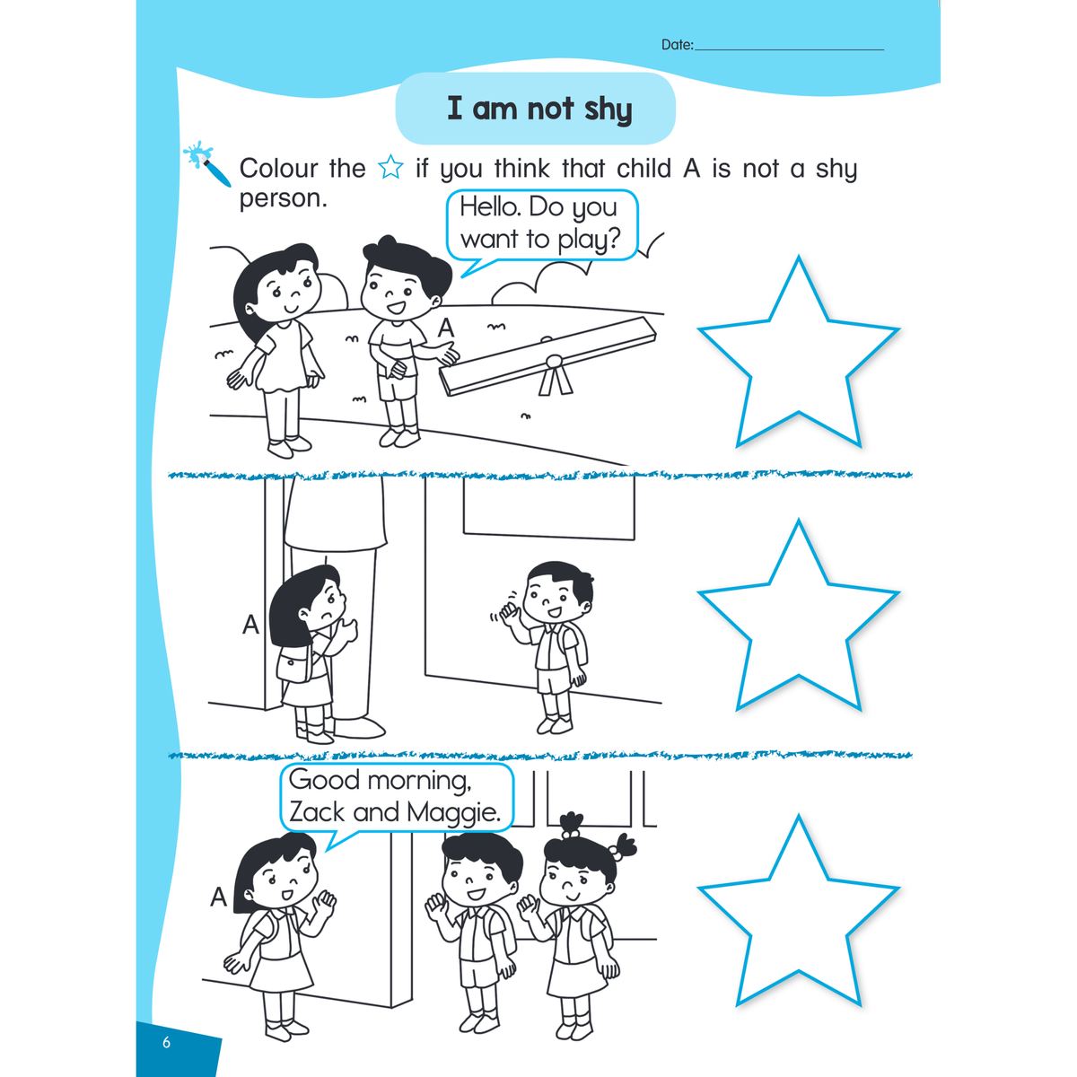 I-Leap Nursery Character Education Book B