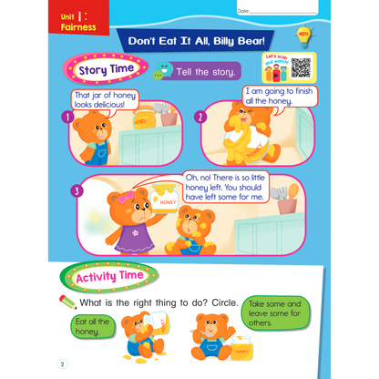 I-Leap K1 Character Education Book A