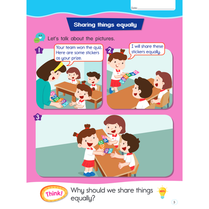 I-Leap K1 Character Education Book A