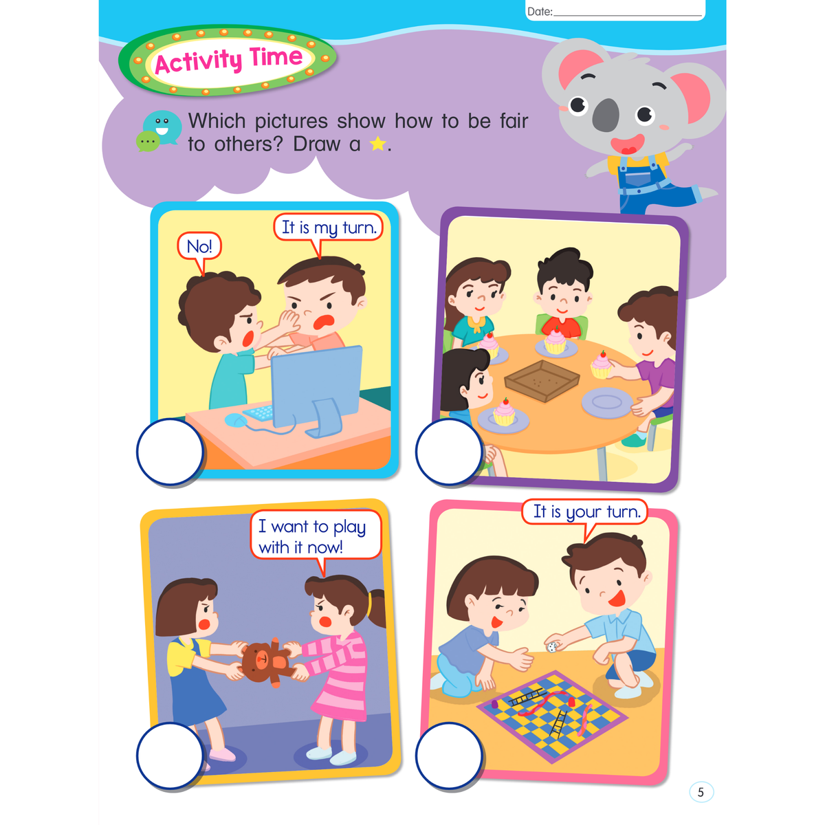 I-Leap K1 Character Education Book A