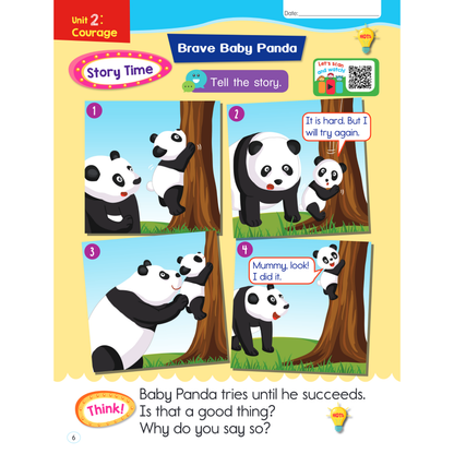 I-Leap K1 Character Education Book A
