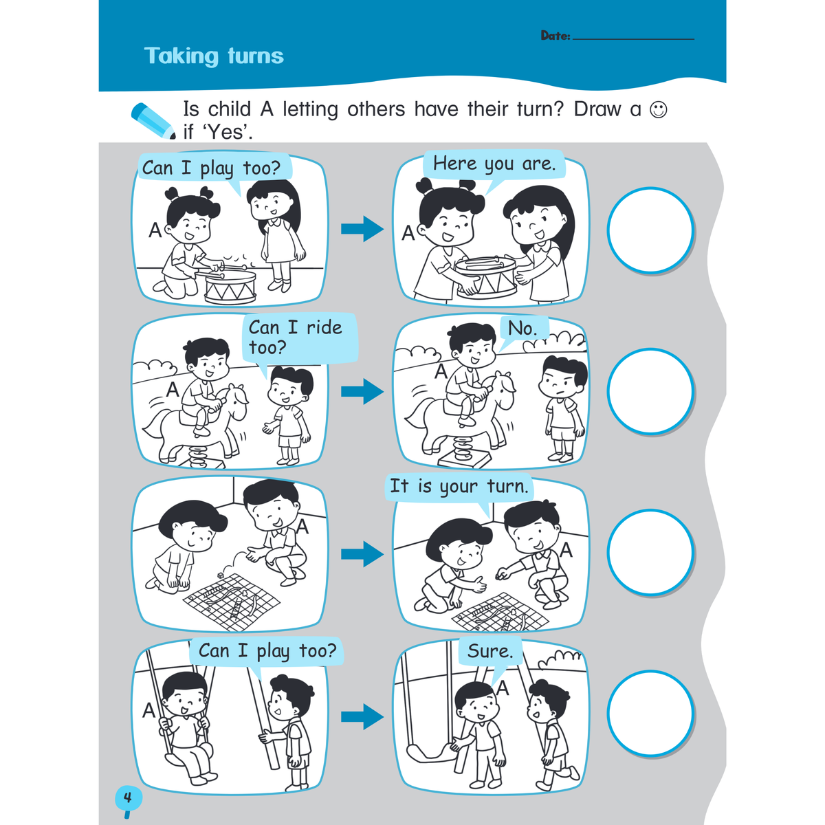 I-Leap K1 Character Education Book A