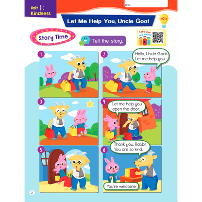I-Leap K2 Character Education Book B
