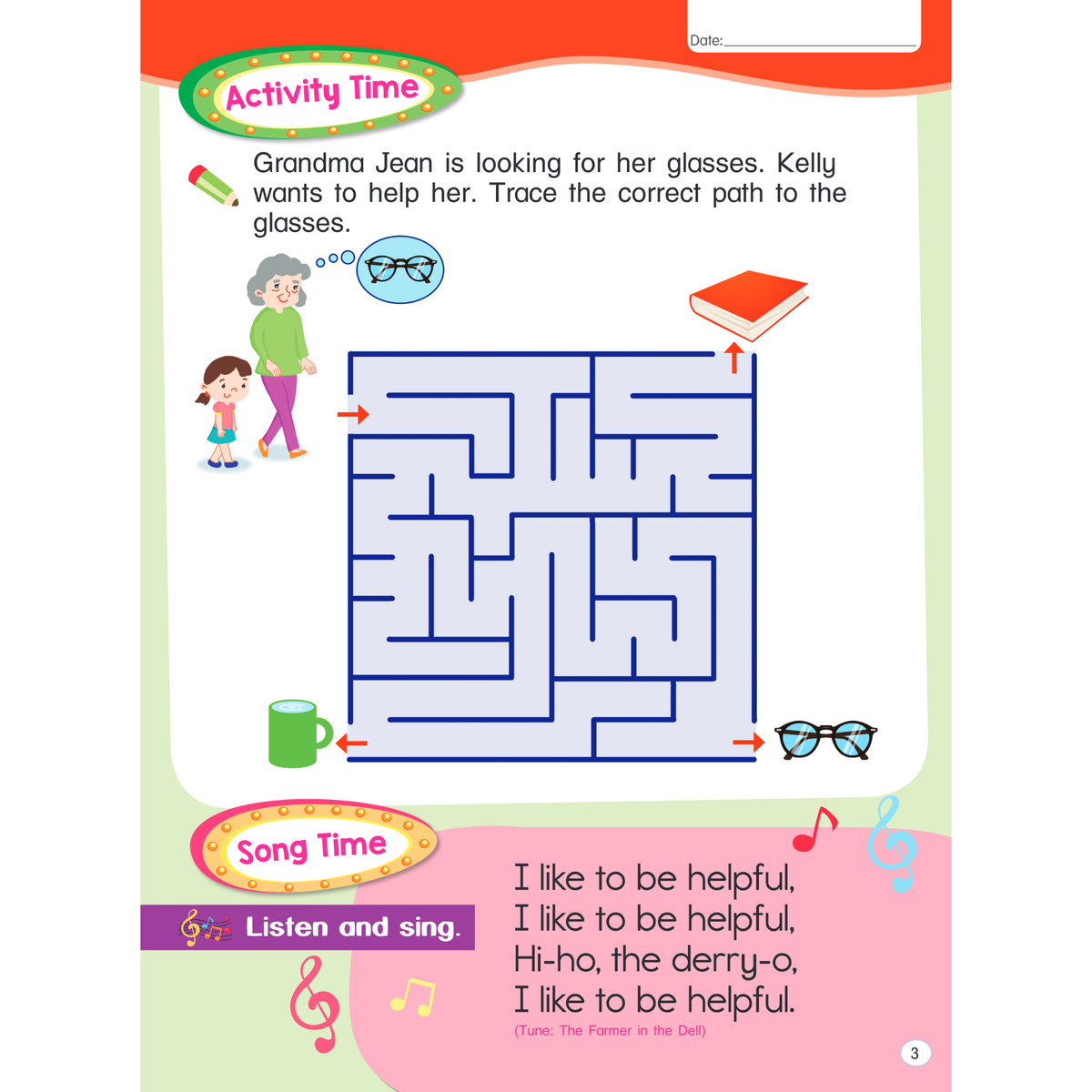 I-Leap K2 Character Education Book B