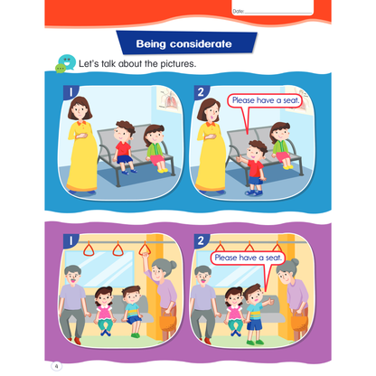 I-Leap K2 Character Education Book B