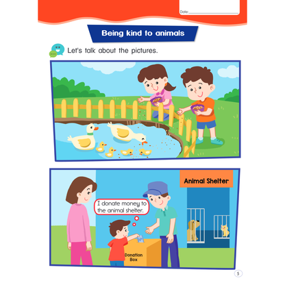 I-Leap K2 Character Education Book B