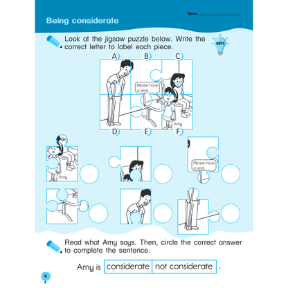 I-Leap K2 Character Education Book B