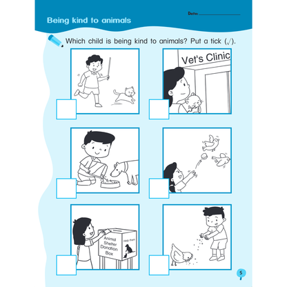 I-Leap K2 Character Education Book B