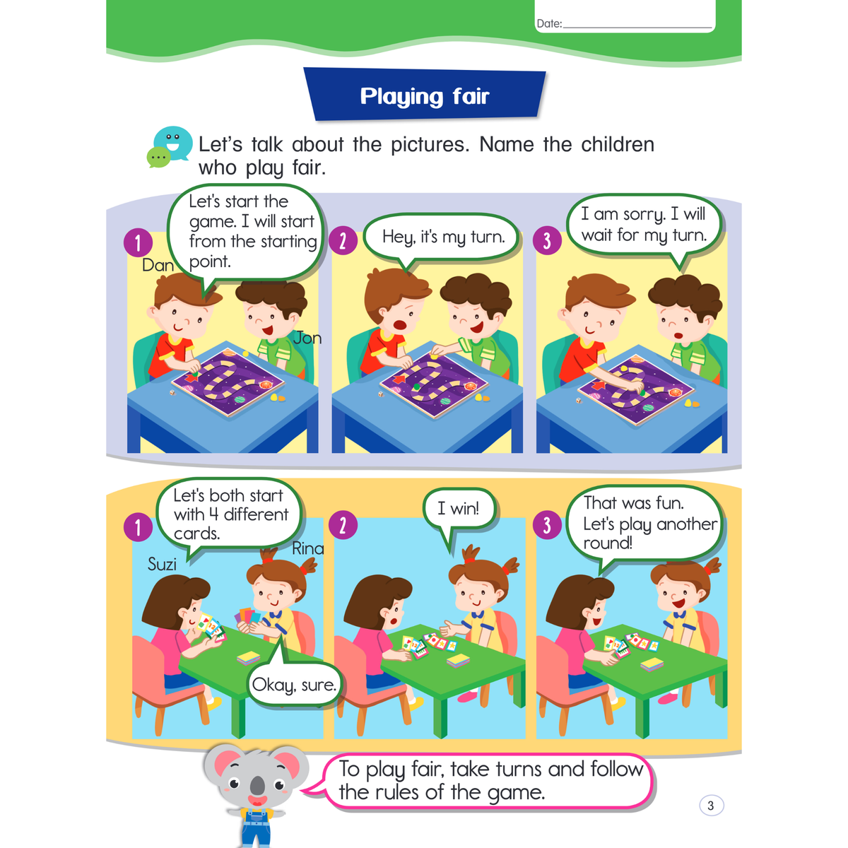 I-Leap K2 Character Education Book B
