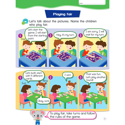 I-Leap K2 Character Education Book B