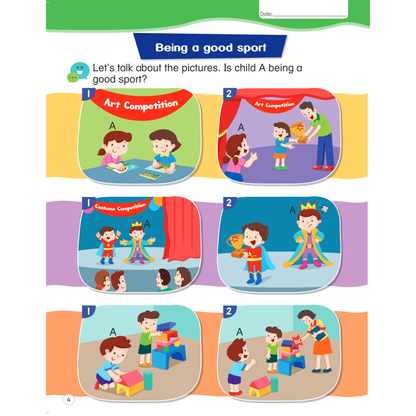 I-Leap K2 Character Education Book B