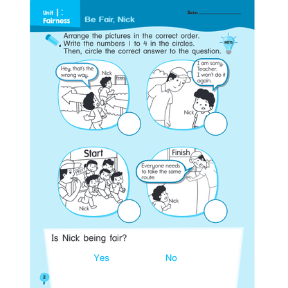 I-Leap K2 Character Education Book B
