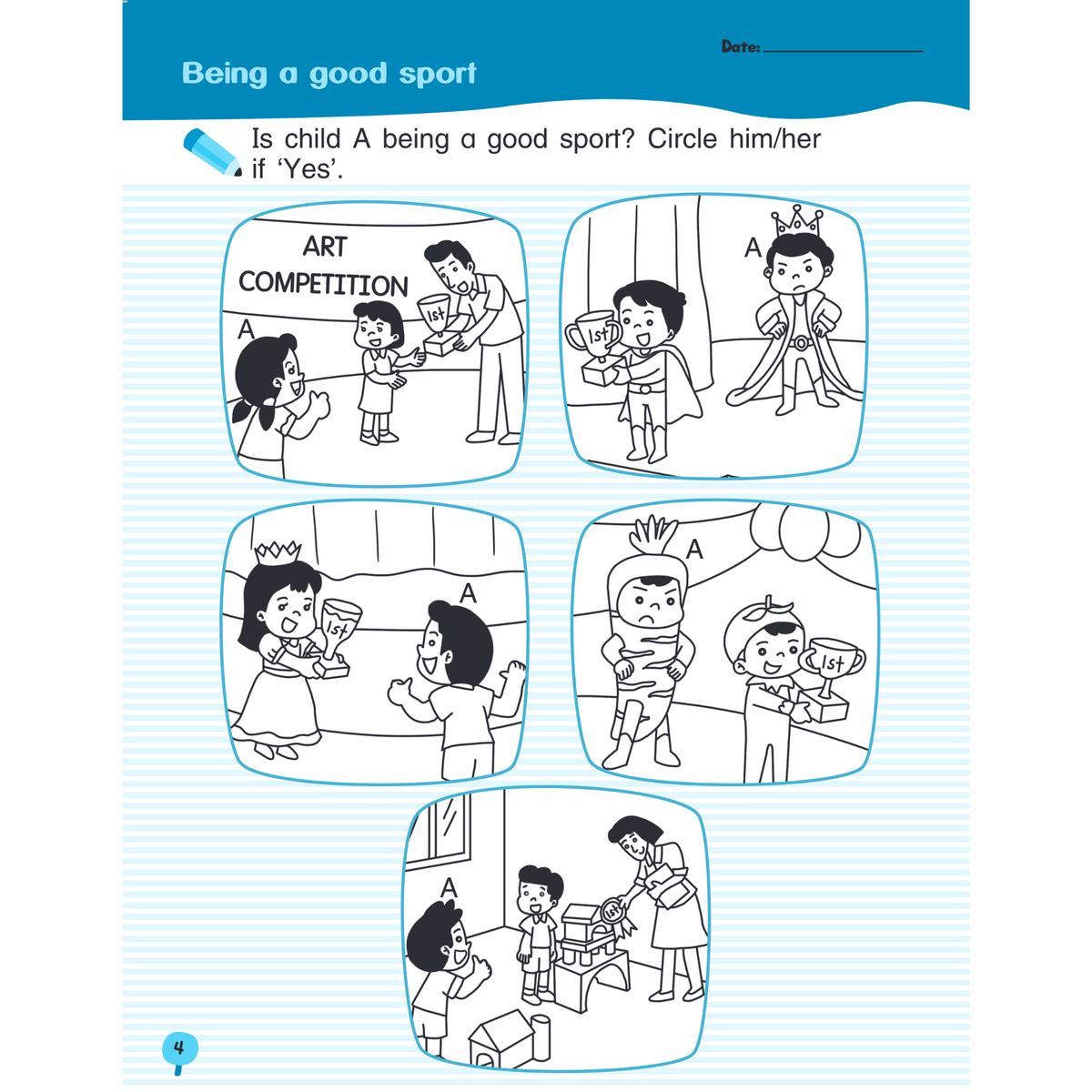 I-Leap K2 Character Education Book B