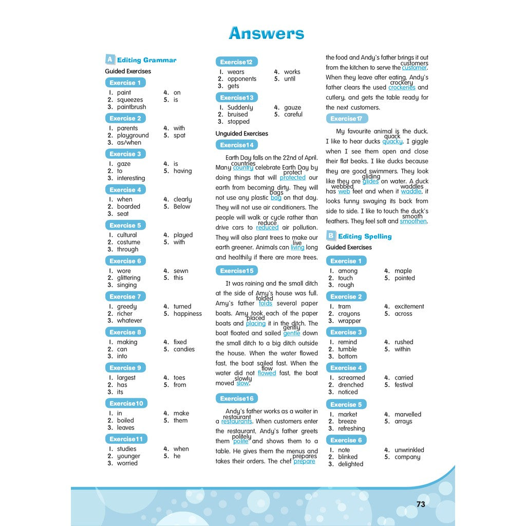 Excel In English - Master Editing Workbook 4