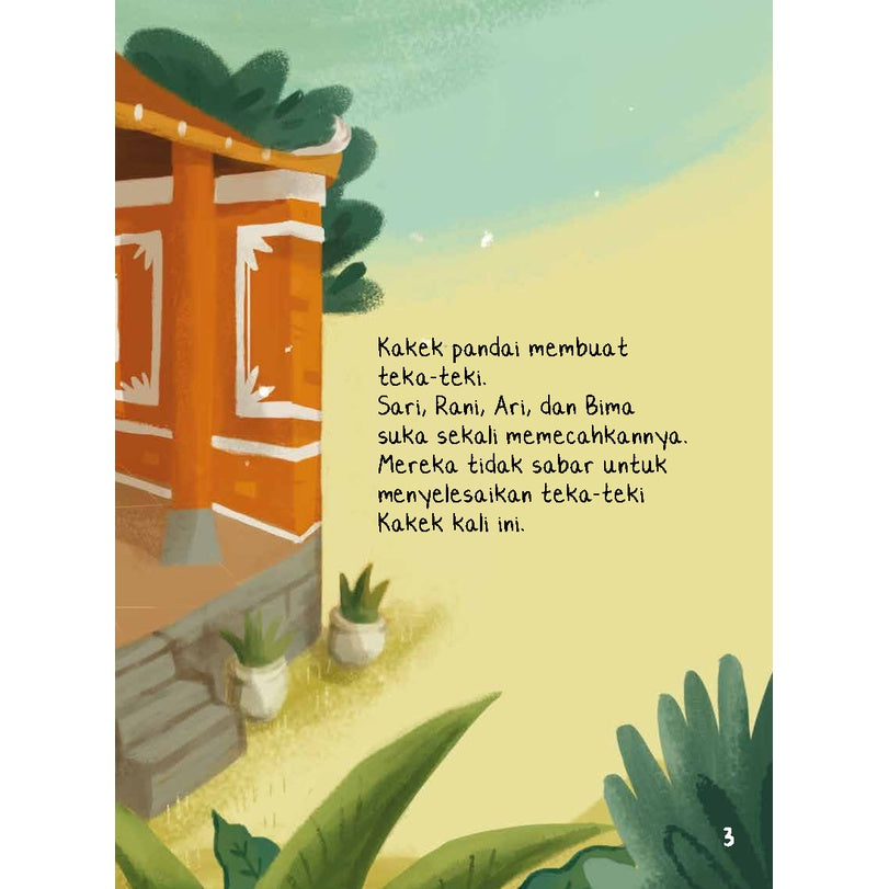 Buku Bergambar Interaktif 2018-Buah Apa, Ya? - Indonesia